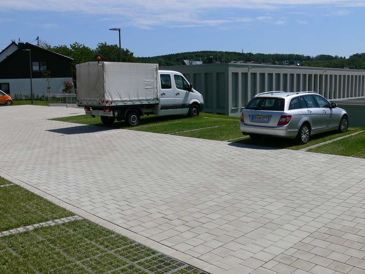 Waldbröl Town Hall parking space