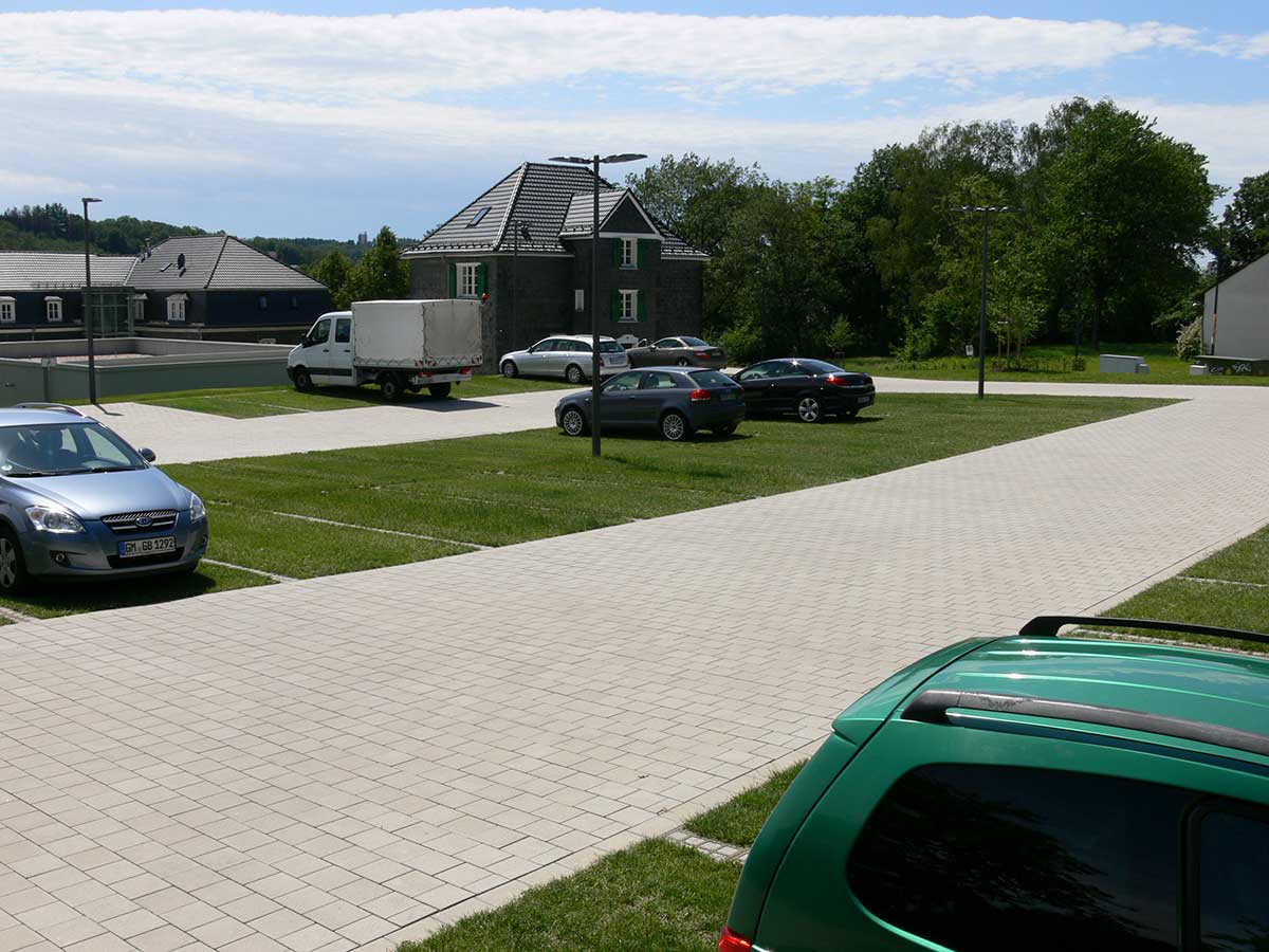 Waldbröl Town Hall parking space