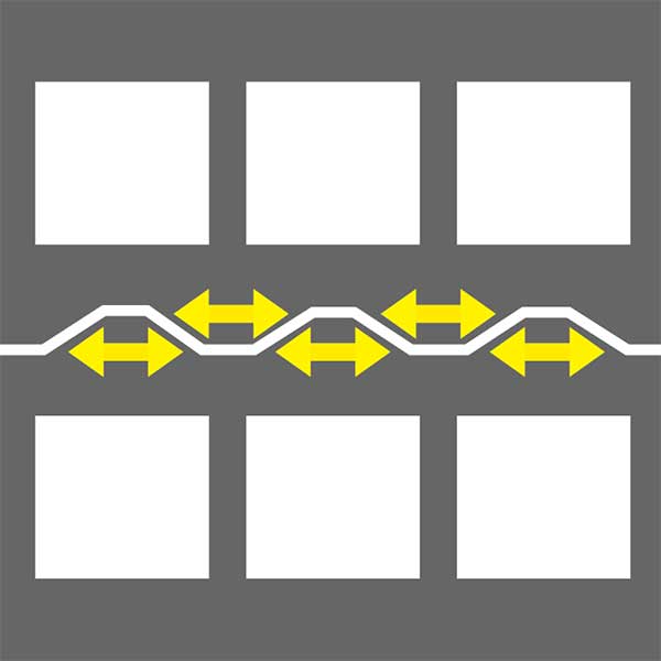 Securely joined horizontal and vertical interlocking teeth