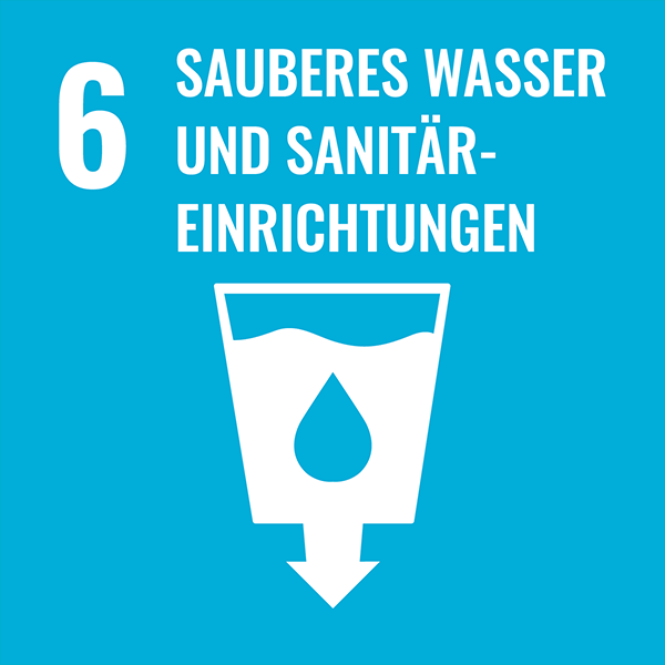 UN-Nachhaltigkeitsziel 6: Sauberes Wasser und Sanitäreinrichtungen