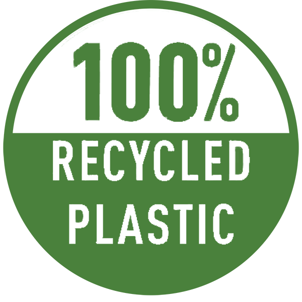 Signet 100% recyceltes Plastik